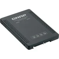 Abbildung von Qnap Systems 6.35 cm 2.5 Inch SATA to Dual M.2 2280 Drive Adapter Hardware RAID 0/1 JBOD Individual Disk Modes, QDA A2MAR