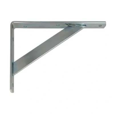 Abbildung von Amig Regalwinkel Edelstahl Metallwinkel für Regale Regalhalterung Farbe Verzinkt Maße: 250 x 150 mm Empfohlenes max. Gewicht: kg