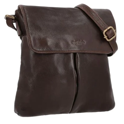 Abbildung von Gusti Leder VEHA Umhängetasche, Größe: One Size, Cognac