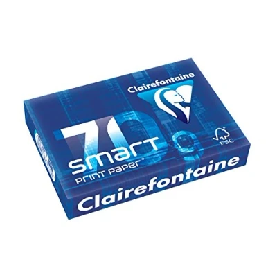 Abbildung von CLAIREFONTAINE Druckerpapier Smart Print Paper, Format DIN A4, 70 g/m², 168 CIE, 500 Blatt