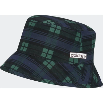 Abbildung von adidas Originals Tartan Bucket Unisex Hut, Größe: M/L, Night indigo/collegiate green