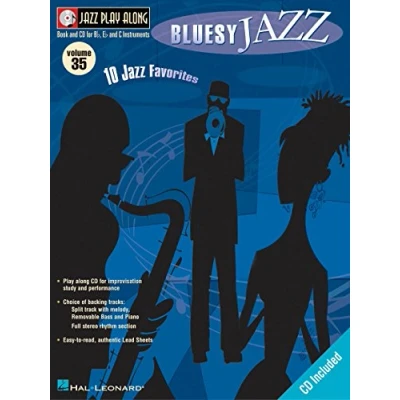 Abbildung von Jazz Play Along Volume 35 Bluesy Book/CD