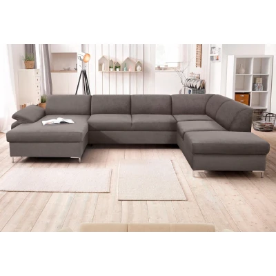 Abbildung von DOMO collection Wohnlandschaft &quot;Santana U Form&quot;, wahlweise mit Bettfunktion