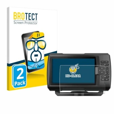 Abbildung von BROTECT (2 Stück Schutzfolie für Garmin Striker Vivid 7cv Displayschutz Folie Ultra Klar