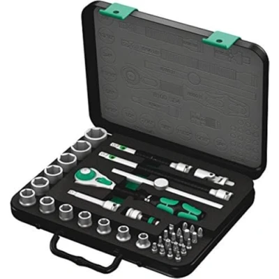 Abbildung von Wera 8100 SB 4 Zyklop Speed Knarrensatz, 3/8 Zoll Antrieb, zöllig, 38 teilig, 05003596001
