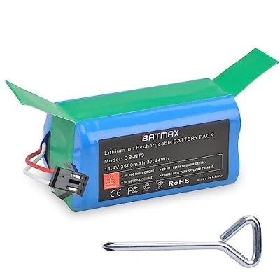 Abbildung von DuraPro 14.4V 2600mAh Akku für DEEBOT N79S N79 DN622,Conga Excellence 990 950 1090 Tesvor 500, Eufy RoboVac 11, 11S, 11S MAX, 30, 30C, 30C 12, 15C, 15C 15T, 35C