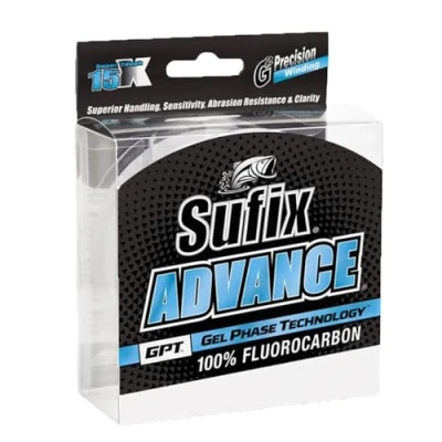 Abbildung von Sufix Advance Fluorocarbon Angelschnur Weiss 0.260MM 91MT 4.9KG