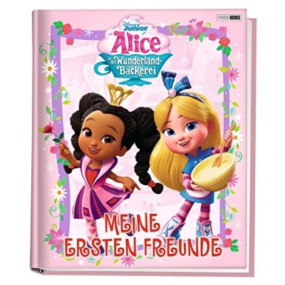 Abbildung von Alice in der Wunderland Bäckerei: Meine ersten Freunde: Kindergartenfreundebuch mit wattiertem Cover