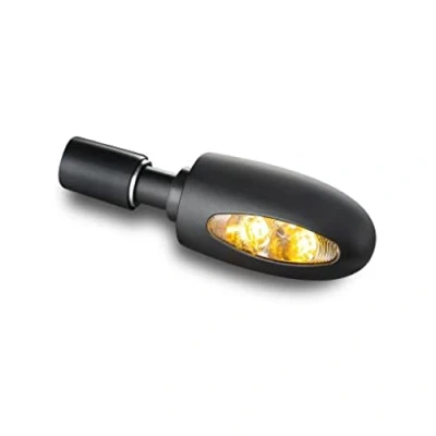 Abbildung von Kellermann Motorrad Blinker E geprüft BL 1000 LED Lenkerendenblinker schwarz, Unisex, Multipurpose, Ganzjährig