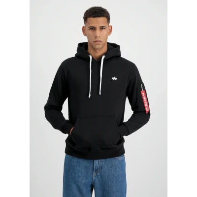 Abbildung von Alpha Industries Kapuzenpullover, Herren, Größe: XXL, Black