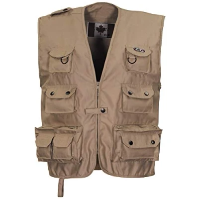 Abbildung von MFH Herren Weste Outdoor Schwere Ausfuehrung, khaki XL