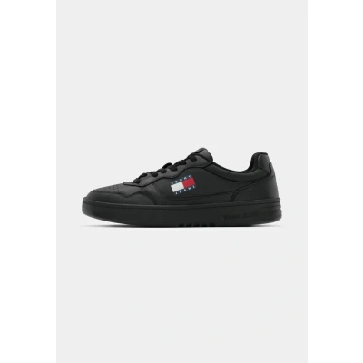 Abbildung von Tommy Jeans Cupsole Sneaker low, Herren, Größe: 40, Black Schuhe