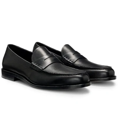 Abbildung von BOSS Tayil Businessslipper, Herren, Größe: 40.5, Black Schuhe