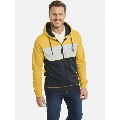 Abbildung von Jan Vanderstorm Paulhard Sweatjacke, Herren, Größe: XL, Gelb dunkelblau