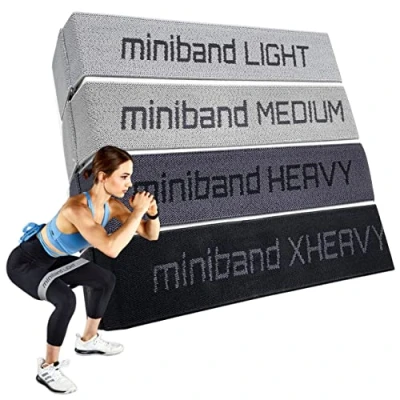 Abbildung von Miniband Set 4 flexible Mini Fitnessbands