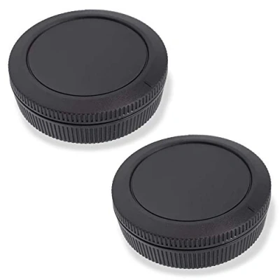 Abbildung von EOS RF Objektivdeckel und hinten für Canon R5 R6 R RP mehr Mount DSLR (2 Sets), Fire Rock Objektiv Zubehör