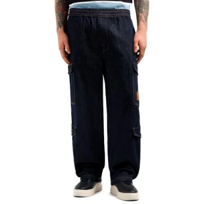 Abbildung von Armani Exchange Trouser Jeans Relaxed Fit, Herren, Größe: 38, Blue denim