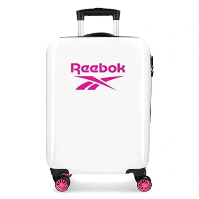 Abbildung von Reebok Maveryck Kabinenkoffer Pink 38 x 55 20 cm starres ABS Seitenkombinationsschloss 34 l 2,86 kg 4 Doppelrollen Handgepäck