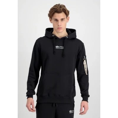 Abbildung von Alpha Industries Organics EMB Hoody Kapuzensweat für Herren Organic Black
