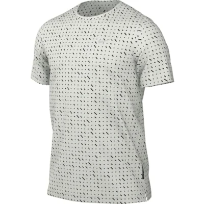 Abbildung von Nike Performance Breathe Miler TOP Sport Tshirt, Herren, Größe: XXL, Summit white/reflective silver