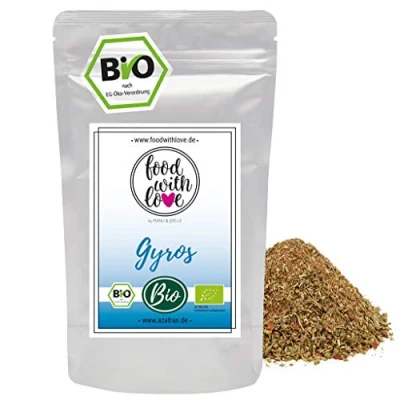 Abbildung von Azafran Bio Gyrosgewürz/Gewürzzubereitung Food with Love 250g
