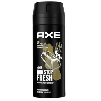 Abbildung von 6x AXE Deodorant Spray &quot;Gold Oudwood &amp; Fresh Vanilla ohne Aluminiumsalze&quot; 150ml