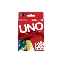 Abbildung von Mattel Games, UNO Ruby Red Version Kartenspiel für Kinder, Erwachsene und Familien, Spieleabende, Reisen, Camping Parties, JGK30