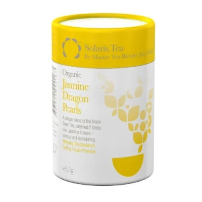 Abbildung von Solaris Tea BIO Jasmin Drachenperlen/Premium Ganzblatt Grüntee / 50g