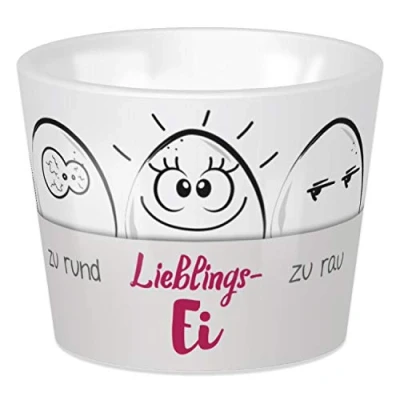 Abbildung von Sheepworld Eierbecher Auswahl Motiv Porzellan Ø 5,2cm H 4.2cm