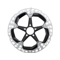 Abbildung von SHIMANO Unisex Erwachsene RT MT900 Bremsscheibe, Silber, 203 mm