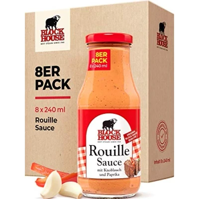 Abbildung von Block House Knoblauch Sauce Rouille, 8er Pack (8 x 240 g)