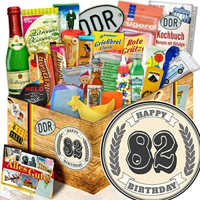 Abbildung von Geschenke Geburtstag 82. / DDR Paket 24er Allerlei/Geschenke 82