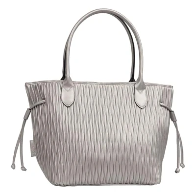 Abbildung von Gabor Shopper &quot;Granada wave&quot;, aus weichem Kunstleder gesmokt in Wellenoptik