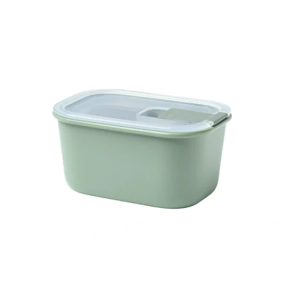 Abbildung von Mepal Frischhaltedose EasyClip Schüssel mit Deckel &amp; Klickverschluss Geeignet für Mikrowelle, Dampfgarer, Kühl und Gefrierschrank Luftdicht auslaufsicher 450 ml Nordic sage