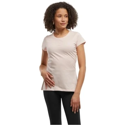 Abbildung von Build Your Brand Damen BB012 Ladies Basic Tee T Shirt, pink, M