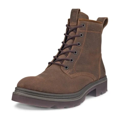 Abbildung von Ecco Schnürboots &quot;GRAINER W&quot;, Stiefelette, Winterboots, Blockabsatz, mit Schurwollfutter
