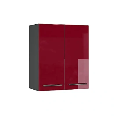 Abbildung von Vicco Hängeschrank Fame Line, Bordeaux Hochglanz/Anthrazit, 60 cm