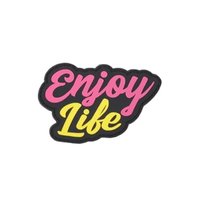 Abbildung von Patch Elitex Training Enjoy Life Pvc Klettverschluss für Rucksäcke
