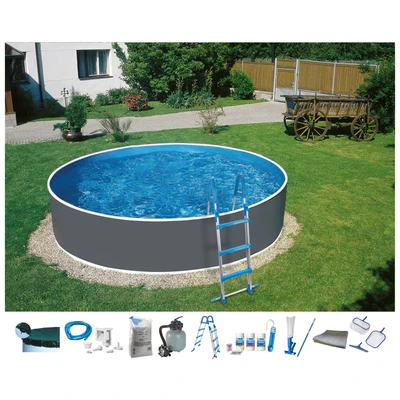 Abbildung von my POOL BWT Rundpool &quot;Standard&quot;, (Set), 5 tlg., ØxH: 400x90 cm
