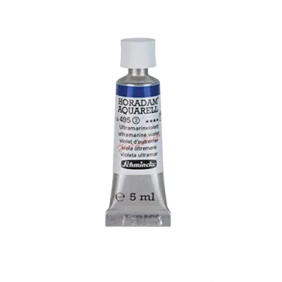 Abbildung von Schmincke HORADAM® AQUARELL feinste Künstler Aquarellfarben, Ultramarinviolett 5 ml