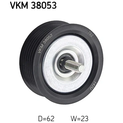 Abbildung von SKF VKM 38053 Umlenkrolle MERCEDES BENZ: C Klasse Limousine, T modell, E modell