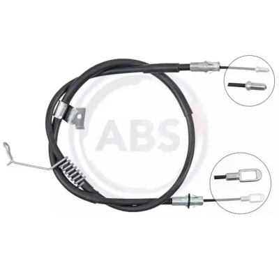 Abbildung von A.B.S. K14075 Handbremsseil 1376 Scheibenbremse FORD: Tourneo Custom V362 Bus