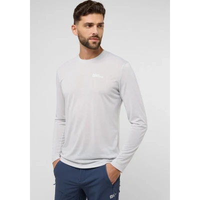 Abbildung von Jack Wolfskin Vonnan LS T M Langarmshirt, Herren, Größe: XXL, Cool grey