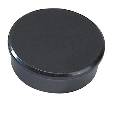 Abbildung von 10 x Dahle Magnet rund 38mm schwarz