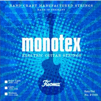 Abbildung von Satz FISOMA MONOTEX E Gitarrensaiten Super Light
