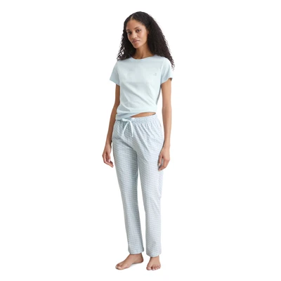 Abbildung von Marc OPolo Pyjamahose &quot;Mix &amp; Match Cotton&quot;, mit klassischem Allover Muster