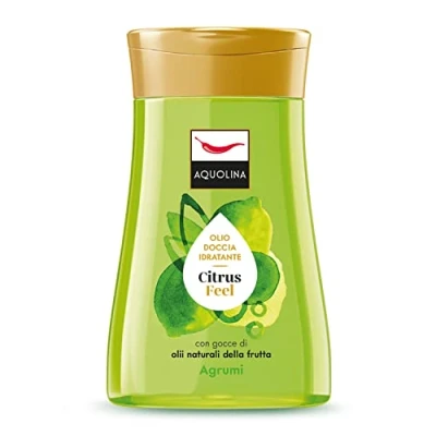 Abbildung von Aquolina feuchtigkeitsspendendes und zartes Duschöl mit Duft nach Citrus Feel natürlichen Ölen 200 ml