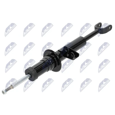 Abbildung von NTY A BM 042 Stoßdämpfer Vorderachse links Gasdruck Dämpfer mit Zuganschlagfeder oben Stift BMW: 5 Limousine (F10) 523i 3.0, 525d 530i,