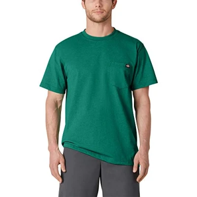 Abbildung von Dickies Herren Heavyweight Crew Neck Short Sleeve Tee T Shirt, Limoges Heather, L