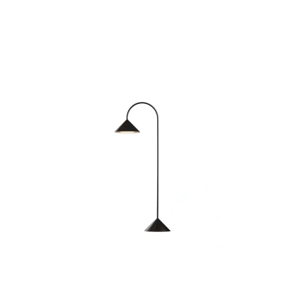 Abbildung von FRANDSEN LED Stehlampe Grasp, schwarz, Höhe 72 cm, Metall